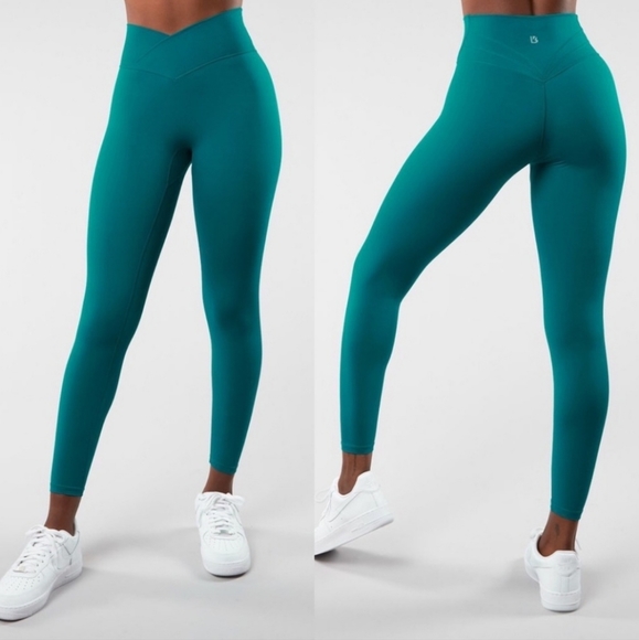 Buffbunny Collection Pants - Buffbunny Siren Leggings - Atlantis Teal - Medium